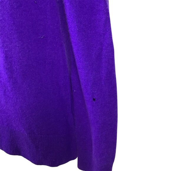 Massimo Dutti Purple Turtleneck Sweater - Picture 3 of 4